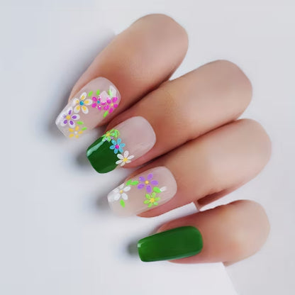 30pcs of 3D Glow-in-the-dark Neon Nail Stickers